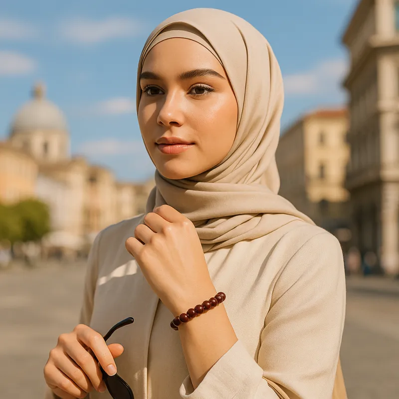 Gelang kokka wanita berhijab
