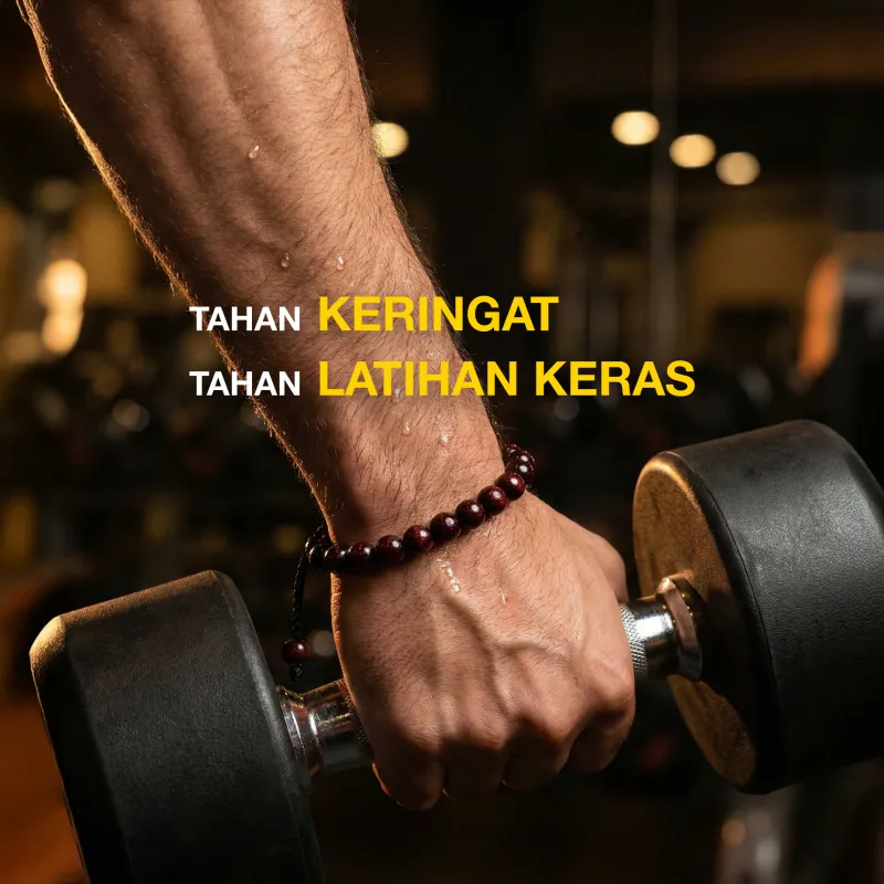 Gelang kokka tahan keringat cocok dipakai sehari-hari