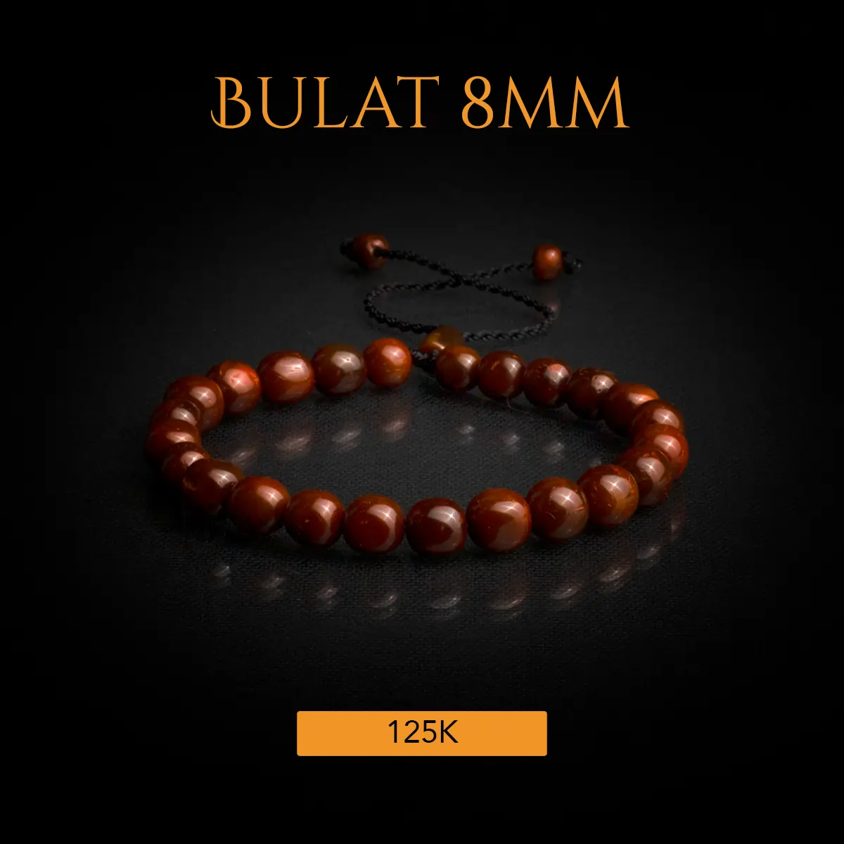 Gelang Bulat 8mm