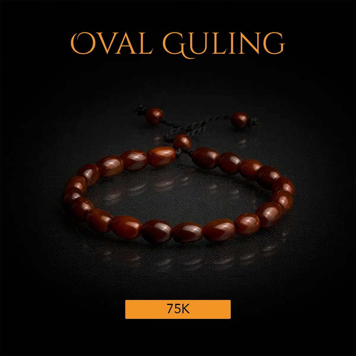 Gelang Oval Guling